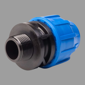 Raccords de tuyauterie de Transmission d'eau haute pression commerciale de haute qualité 20MM X 3/4 pouces adaptateur de filetage mâle PP Surface lisse - Product Image 6