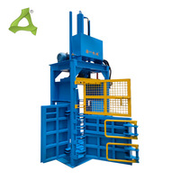 Presse à balles hydraulique verticale pour déchets, 30 tonnes, pour canettes en aluminium, cartons, plastique, vêtements usagés