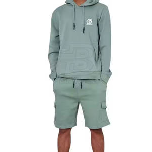 Dernier design Ensembles à capuche coupe-vent de haute qualité pour hommes Prix de gros Nouvel arrivage Ensembles à capuche coupe-vent pour hommes - Product Image 2