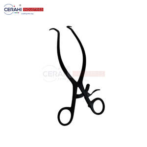 Schroeder Tenaculum Gelpi Retractor Kogan Endocervical Lateral Vaginal Espéculo Acero inoxidable Manual Clase II CE ISO OEM - Product Image 4