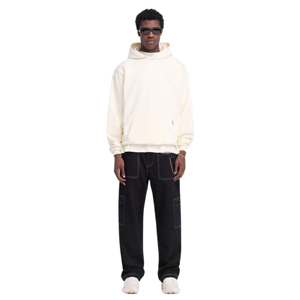 Meilleure qualité sur mesure hommes survêtement sweats à capuche 100% coton couleur unie dernière conception en gros bas prix pour les ensembles d'hiver - Product Image 1