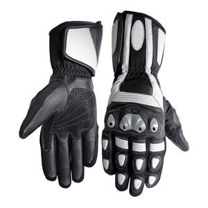 <b>Top</b> Selling Custom Logo Leather Touch Screen Full Finger Motorbike Gloves-Waterproof Breathable Quick Dry Outdoor Sports Gloves - Product Image 3