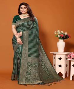 Tessu Sari Indien: Dive Into Indian Elegance - Traditional and Contemporary Sari Options Tailored for Every Woman's Taste. - Product Image 2