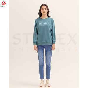 Sweat-shirt pour femme de qualité supérieure Dernière conception Super doux confortable meilleur matériau pour l'hiver prix bon marché - Product Image 3