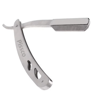 Navajas de afeitar plegables, navajas rectas, cuchilla de afeitar individual para cortar la barba, herramienta de barbero fabricada por Pissco Pakistán - Product Image 2