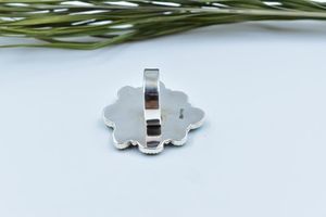 Handmade sonoran mountain turquoise <b>adjustable</b> <b>ring</b> <b>sterling</b> <b>silver</b> gemstone <b>ring</b> for women boho jewelry gift - Product Image 4
