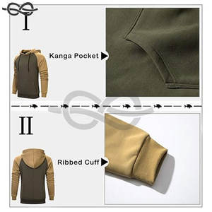 Sweats à capuche stylés pour hommes Pull confortable Sweat à capuche Poche kangourou Casual Active Wear - Product Image 2