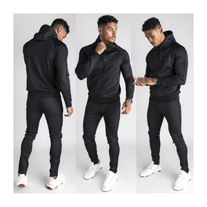 ชุดวอร์มผ้าฟลีซโพลีเอสเตอร์สำหรับผู้ชายเสื้อวอร์มและกางเกงแนวสตรีทโลโก้ได้ตามต้องการเป็นมิตรต่อสิ่งแวดล้อมระบายอากาศ - Product Image 1