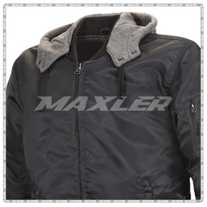 Blouson moto court et compact en textile, fabricant OEM, vêtements de moto personnalisés pour commandes en gros - Product Image 5