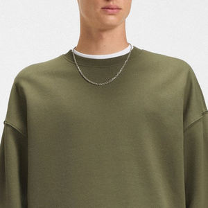 Sudadera Casual de Diseño Holgado para Hombre, para Compradores al por Mayor, con Precio Económico para Compradores al por Mayor y con Logotipo Personalizado, Manga Larga - Product Image 2