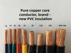 Best Factory <strong>Price</strong> Stranded <strong>Copper</strong> 16mm Single &amp; 6mm Double Core PVC-Insulated Electrical <strong>Wires</strong> for Building Power Applications - Product Image 6
