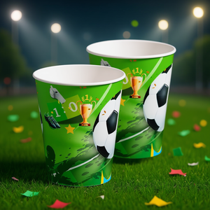 Vaso Desechable para Fiestas Vaso Futbol 270cc Paquete de 12 Unidades - Product Image 3