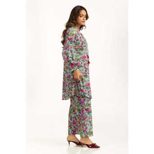 Conjunto coordinado de chifón estampado Karandi bohemio para primavera/verano IPST-55095 - Product Image 5