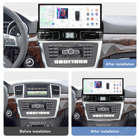 Radio para Auto NaviFly DUDUAUTO DUDU7 7870 de 12.3 Pulgadas, 2400*896, WIFI, GPS, 4G, para Benz ML W166, con Car Play y Android Auto