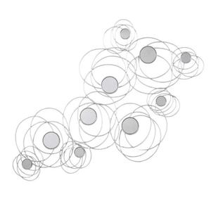 กระจกติดผนังรูปทรงเรขาคณิต ดีไซน์สวยหรู สำหรับห้องนอนและโต๊ะเครื่องแป้ง ผลิตตามสั่งจากโรงงานแฟชั่น ขายดี - Product Image 1