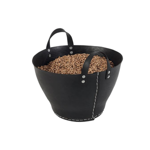 Panier de rangement en granulés de caoutchouc recyclé en gros, paniers en bois faits à la main avec poignées, provenant d'une usine au Vietnam - Product Image 1