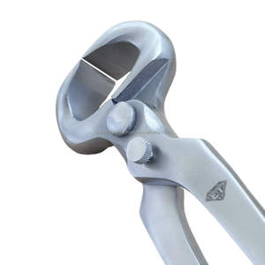 Custom Diamond Horse Nippers <b>Hoof</b> Nipper <b>Black</b> Powder Coated Farrier Tool for <b>Hoof</b> Care in Dull Finish Sharped Cutting Edges - Product Image 2