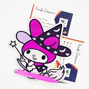 Hello Kitty conception personnalisée porte-pince à épiler magnétique fait à la main acrylique carrelage cils outil Logo privé cils en gros - Product Image 6