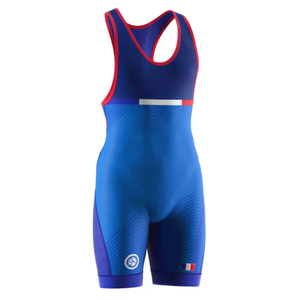 Top qualité nouveau produit hommes lutte vêtements lutte singulet équipe haltérophilie costume lutte singulet pour hommes équipe italie - Product Image 3