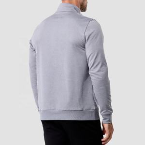 Sudaderas con Cierre de Media Cremallera Personalizadas de Fábrica OEM, Sudaderas con Capucha y Cuello Alto para Hombre, Alta Calidad ODM - Product Image 2