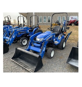 รถแทรกเตอร์ขนาดเล็ก New Holland WORKMASTER 25S กำลัง 25 แรงม้า เครื่องยนต์ดีเซล 3 สูบ ขับเคลื่อน 4 ล้อ พร้อมระบบยกด้านหลัง รับน้ำหนักได้ 1630 ปอนด์ - Product Image 6