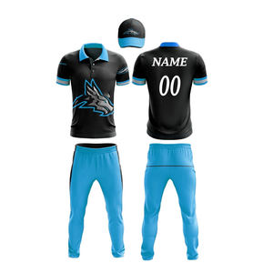 Venta al por mayor personalizado Cricket Jersey pantalones conjuntos sublimación deportes diseñar su propio uniforme de cricket - Product Image 3