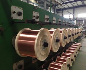 Nhà máy trực tiếp cung cấp nguyên liệu đồng mạ đồng CCC dây cho thông tin liên lạc Cáp kích cỡ khác nhau - Product Image 3