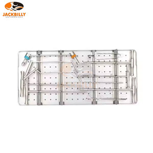 Ensemble complet d'instruments orthopédiques pour plaques traumatiques, système de plaques de verrouillage pour grands fragments, acier inoxydable - Product Image 2