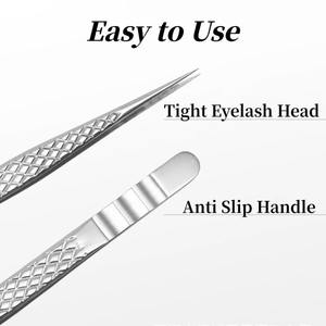 แหนบสแตนเลสสำหรับต่อขนตา - Product Image 5