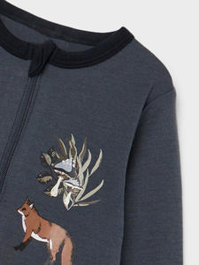 Fabricant de vêtements pour enfants en laine mérinos certifiée GOTS OEKO Combinaison pour bébé à manches longues Barboteuse pour bébé - Product Image 5