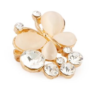 เข็มกลัดผ้าพันคอสำหรับผู้หญิงเครื่องประดับเทียมสีทอง - Product Image 3