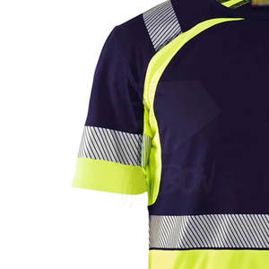 2025 Diseño personalizado Camisas de trabajo de construcción de alta calidad Último diseño con alta visibilidad y características transpirables - Product Image 5