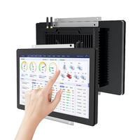 Tablet industri Mini semua dalam satu cetakan khusus aluminium Ipc Heatsick ekstrusi penutup komputer tertanam Panel Pc layar sentuh