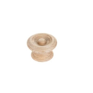 Bouton en bois rond solide armoire de cuisine tirer poignée boutons en bois avec utilisation à la main pour la vente à bas prix - Product Image 3