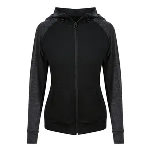 Sweat-shirt à capuche contrastant Girlie Cool Zoodie, vêtements de sport pour femmes, sweats à capuche et sweats-shirts promotionnels - Product Image 4