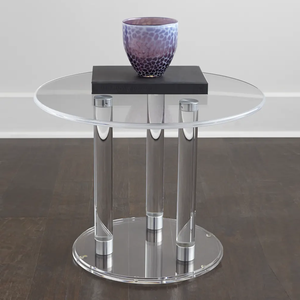 Table de chevet en acrylique de haute qualité à la mode moderne armoire de chevet en plastique pliable pour chambres à coucher vente en gros Vietnam pour appartements - Product Image 1