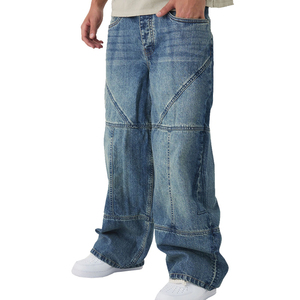 Wholesale Baggy Tactical Cargo Pants <b>Men</b> Streetwear Convertible Detachable Shorts Custom Work Denim <b>Trouser</b> Jeans <b>Summer</b> Wear - Product Image 1