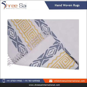 Ensembles et tapis imprimés en coton multicolore d'intérieur et d'extérieur de qualité supérieure Tapis de sol brodés faits à la main au prix le plus bas - Product Image 3