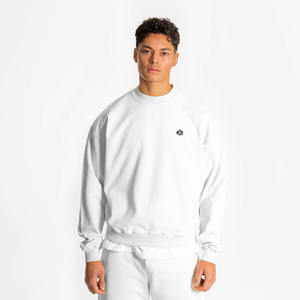 Produttore personalizzato all'ingrosso traspirante Unisex Oversize Logo personalizzato con cappuccio in cotone 100% pesante - Product Image 1