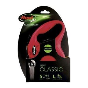 Flexi nuovo classico L 5M striscia rossa Max.50 kg