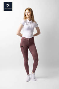 Pantalones de montar de alta calidad para mujer, construidos para la práctica al aire libre, incluyen algodón suave hecho en Pakistán - Product Image 3