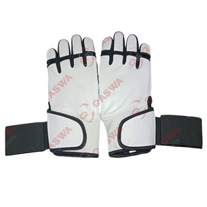 Gants de frappe de softball et de baseball en cuir véritable pour adultes et jeunes professionnels Service ODM et OEM personnalisé disponible à la vente - Product Image 2