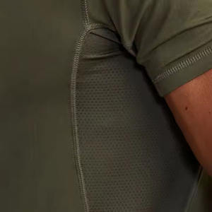 Venta al por mayor Camiseta de lujo de alta calidad con logotipo Camisetas de diseñador para hombres 100% algodón Boxy Drop Shoulder Camisetas de peso pesado - Product Image 6