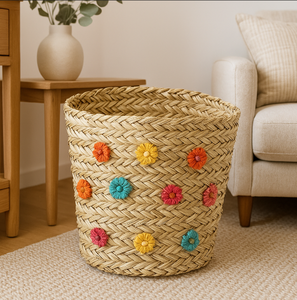 ตะกร้าหญ้าทะเลสำหรับตกแต่งบ้านตะกร้าหญ้าทะเลสินค้าขายดี - Product Image 1