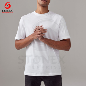 High Quality Vintage Washed Heavyweight Cotton Men's Custom Logo Printing Loose Fit O-Neck <b>Collar</b> Casual Graphic <b>T</b>-<b>Shirt</b> - Product Image 4