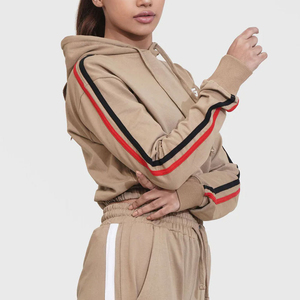 ODM servicios Precio razonable Último estilo Mejor calidad nuevo modelo Custom make Crop Top HOODIE - Product Image 6