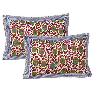 Blue Floral 240 TC 100% Cotton Bedsheets Super <b>King</b> <b>Size</b> with 2 Pillow Covers 3-Piece Set for Home Use - Product Image 3