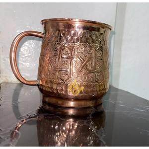 High Quality Metal Mule <b>Mug</b> Manufacturer & Wholesaler Pure Copper <b>Mug</b> <b>With</b> Metal <b>Handle</b> Bar Drinkware <b>Mug</b> at Cheap & Best Price - Product Image 4