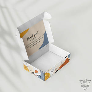 Caja impresa personalizada plegable Kraft Premium de lujo Diseño vibrante con ventana para servicios de impresión de embalaje de perfume de alto rendimiento - Product Image 4