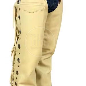 Chaps complets d'équitation confortables et légers avec logo personnalisé OEM Chaps d'équitation complets - Product Image 6